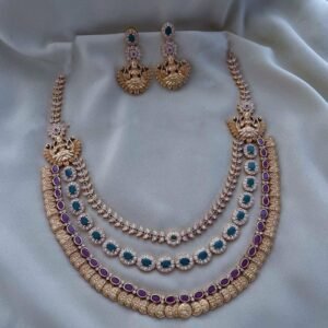 Antique Polished Long Haram 3 Layered