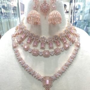 Beautiful Necklace Set With Jhumka