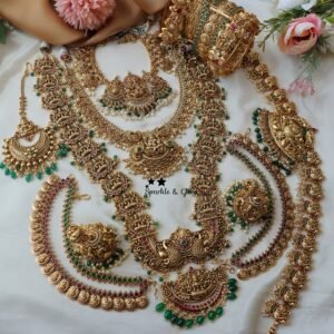 Elegant Peacock Lakshmi...