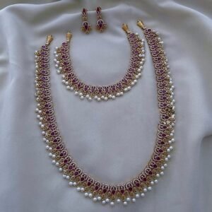 Vintage Vibe Moti Necklace...